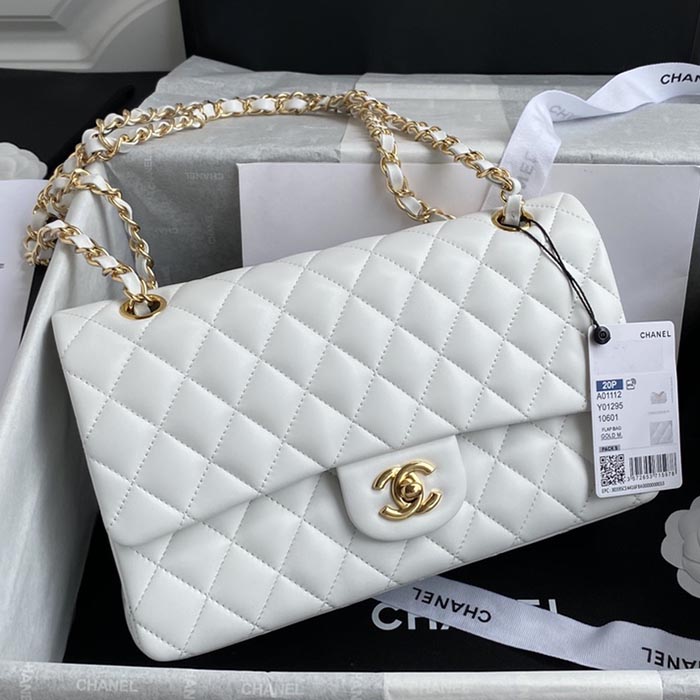 CHANEL Classic Flap CF Classic Handbag AS01112