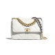 CHANEL 19 Flap Bag Clain Handbag AS1160