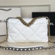 CHANEL 19 Flap Bag Clain Handbag AS1160