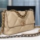 CHANEL 19 Flap Bag Clain Handbag AS1160