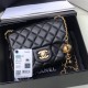 Chanel Mini Square Classic Flap Handbag AS1786