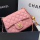 Chanel Mini Square Classic Flap Handbag AS1786