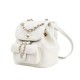 Chanel 22k Duma Chain Small Backpack AS2908