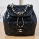 Chanel 22k Duma Chain Small Backpack AS2908