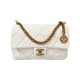 CHANEL Small Flap Bag Gold Coin Chain Shoulder Bag AS4012