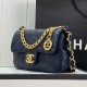 CHANEL Small Flap Bag Gold Coin Chain Shoulder Bag AS4012