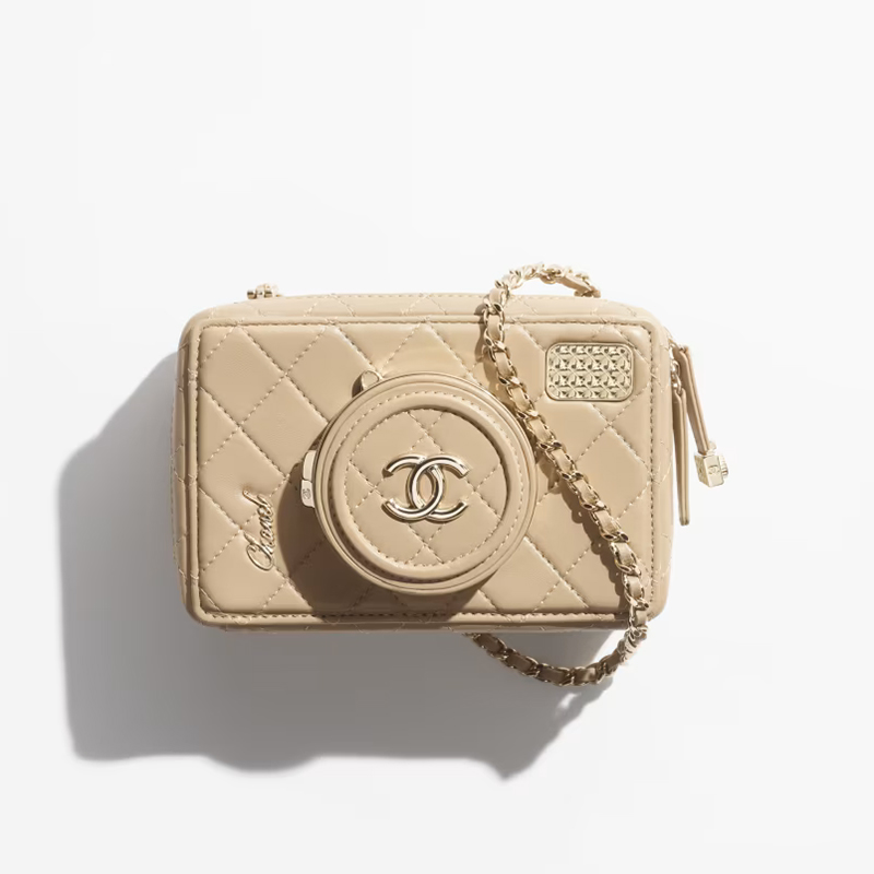 Chanel Lambskin Camera Case Bag AS4817