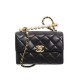 Chanel 24A Mini Flap Bag With Top Handle AS5002