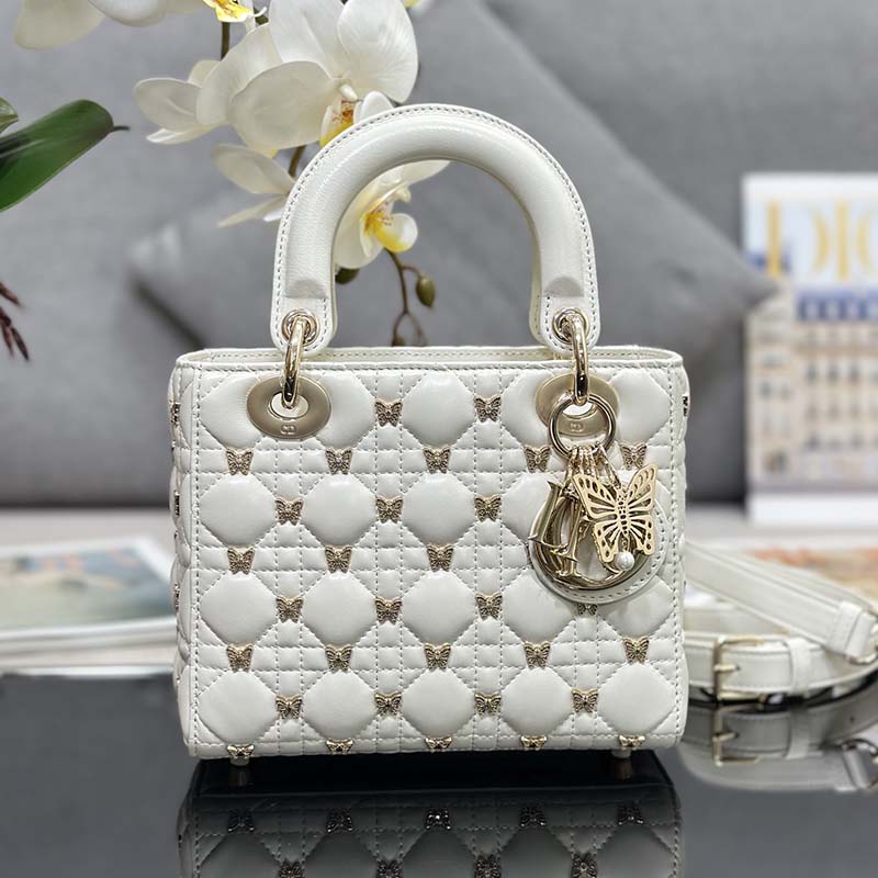 Lady Dior My ABC Dior Bag Embroidery Handbag M0538 