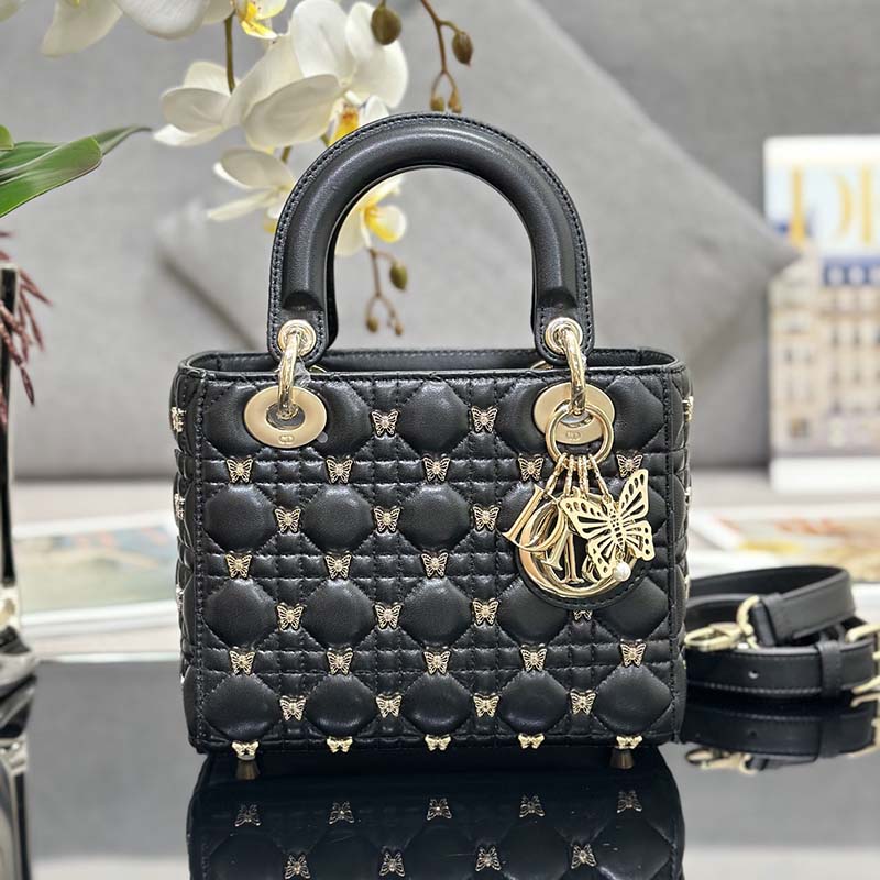 Lady Dior My ABC Dior Bag Embroidery Handbag M0538 