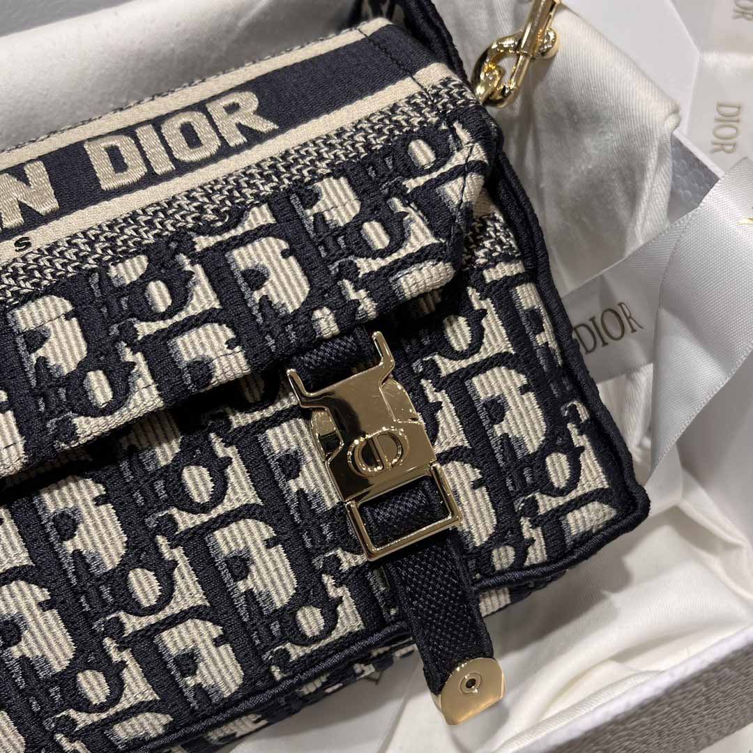 Small Diorcamp Blique Embroidery Dior Bag M1241