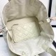 Dior Toujours Bag Medium Milk White M2821