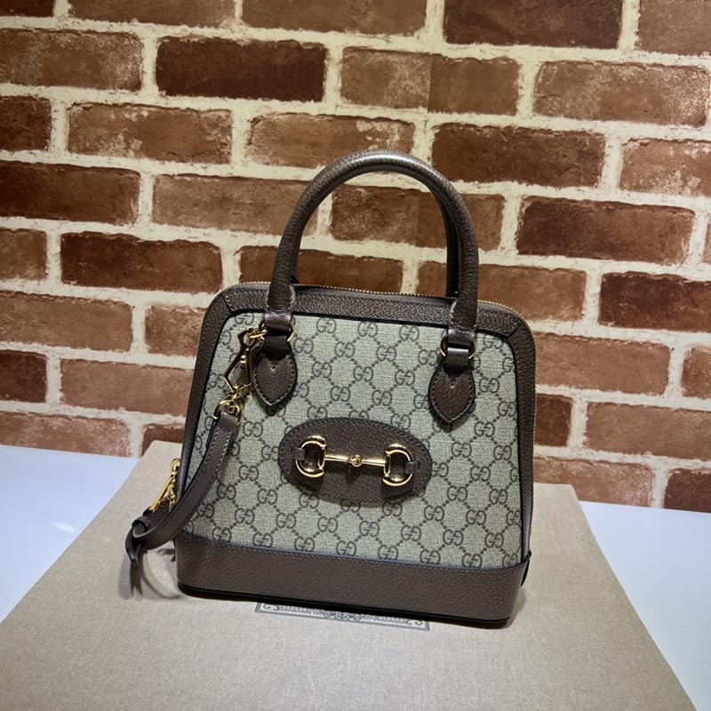 Gucci Horsebit 1955 Shoulder Bag Canvas 621220