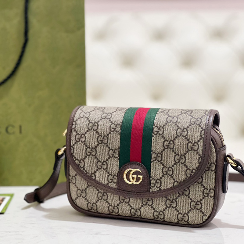 Gucci Ophidia GG Mini Shoulder Bag Canvas 772239