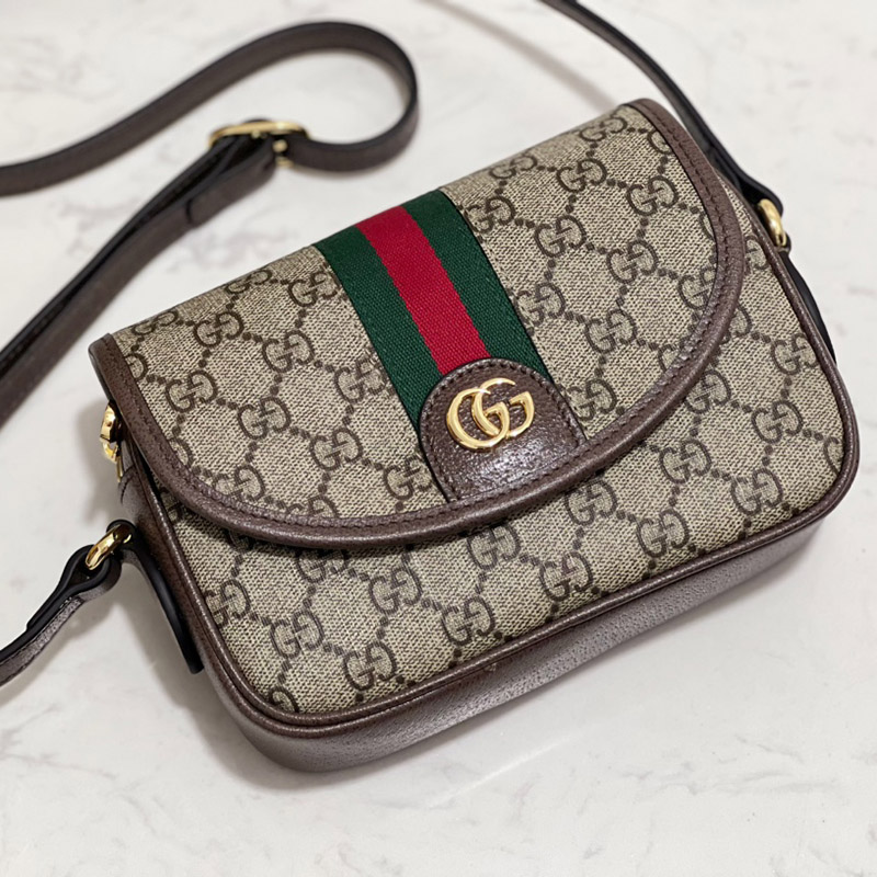 Gucci Ophidia GG Mini Shoulder Bag Canvas 772239