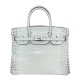 Hermès Birkin 25 Women Bag Silver Buckle Hermes 