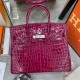 Hermès Birkin 25 Women Bag Silver Buckle Hermes 