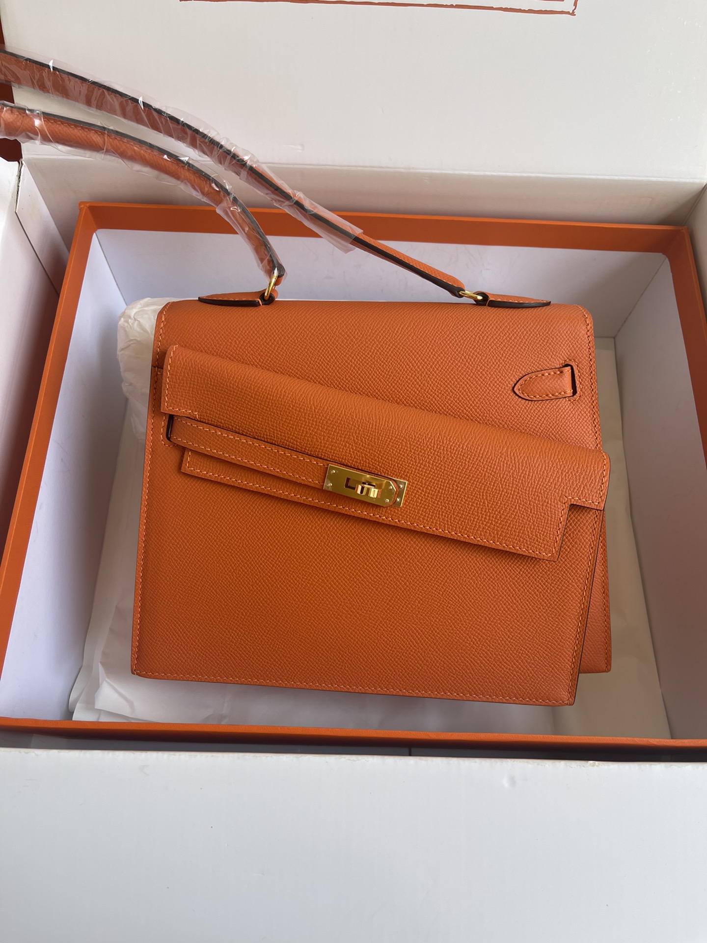 Hermès Kelly 20 Disorder Epsom Handbag Hermes 