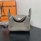 Hermès Lindy Mini 19 Shoulder Bag Taurillon Clemence Hermes Handbag