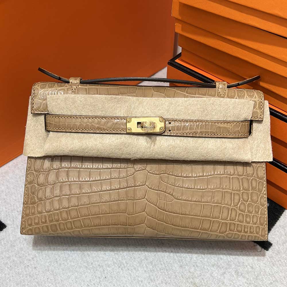 Hermès Kelly Mini Handbag Crocodile Women Bag Hermes 