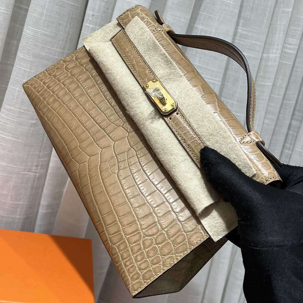 Hermès Kelly Mini Handbag Crocodile Women Bag Hermes 