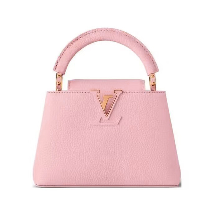 Louis Vuitton Capucines BB Monogram Handbag Pink M24545