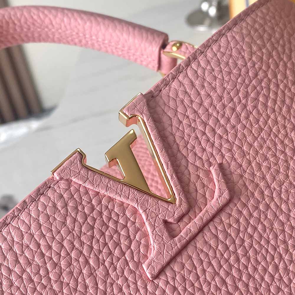 Louis Vuitton Capucines BB Monogram Handbag Pink M24545