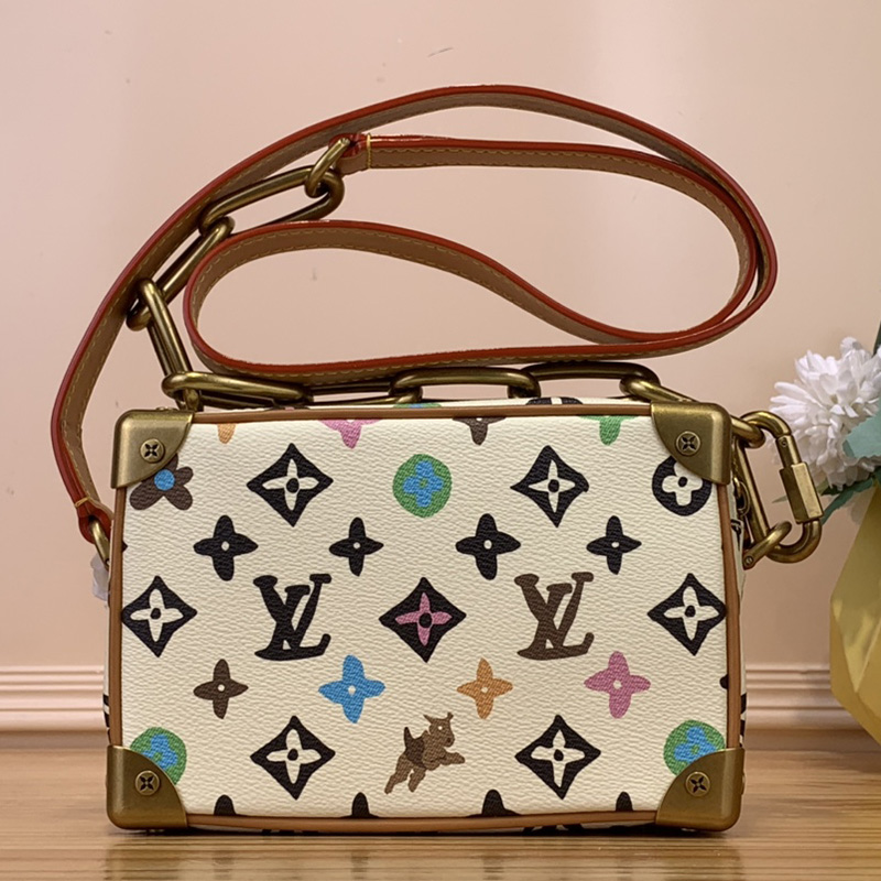 Louis Vuitton Mini Soft Trunk Monogram Canvas Handbag M25132