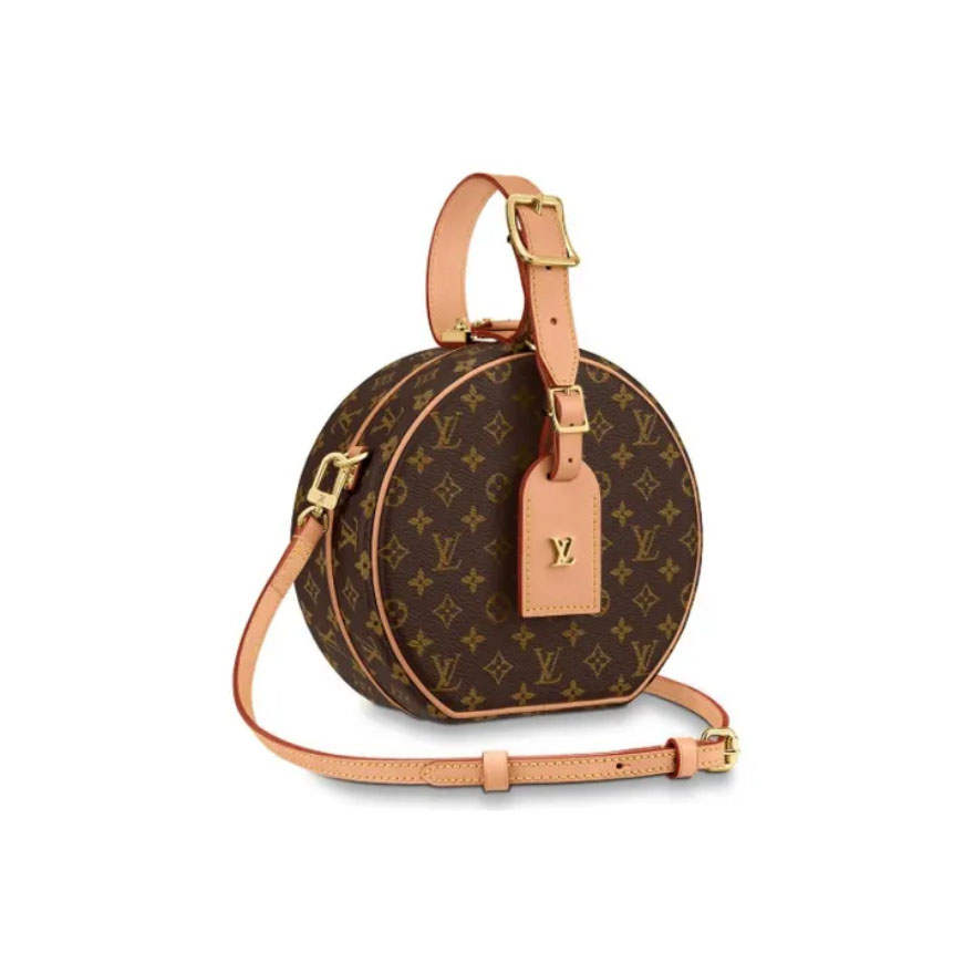 Louis Vuitton Petite Boite Chapeau Monogram Canvas Handbags M43514