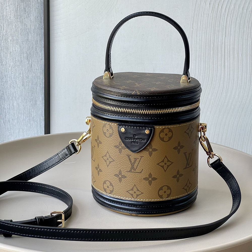 Louis Vuitton Cannes Monogram Reverse Canvas Handbag M43986 