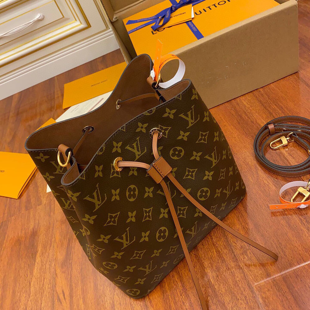 Louis Vuitton Monogram Neoneo MM Handbag Caramel M44887