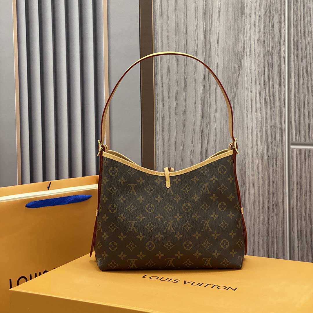 Louis Vuitton CarryAll PM Bag Monogram Canvas Handbags M46203