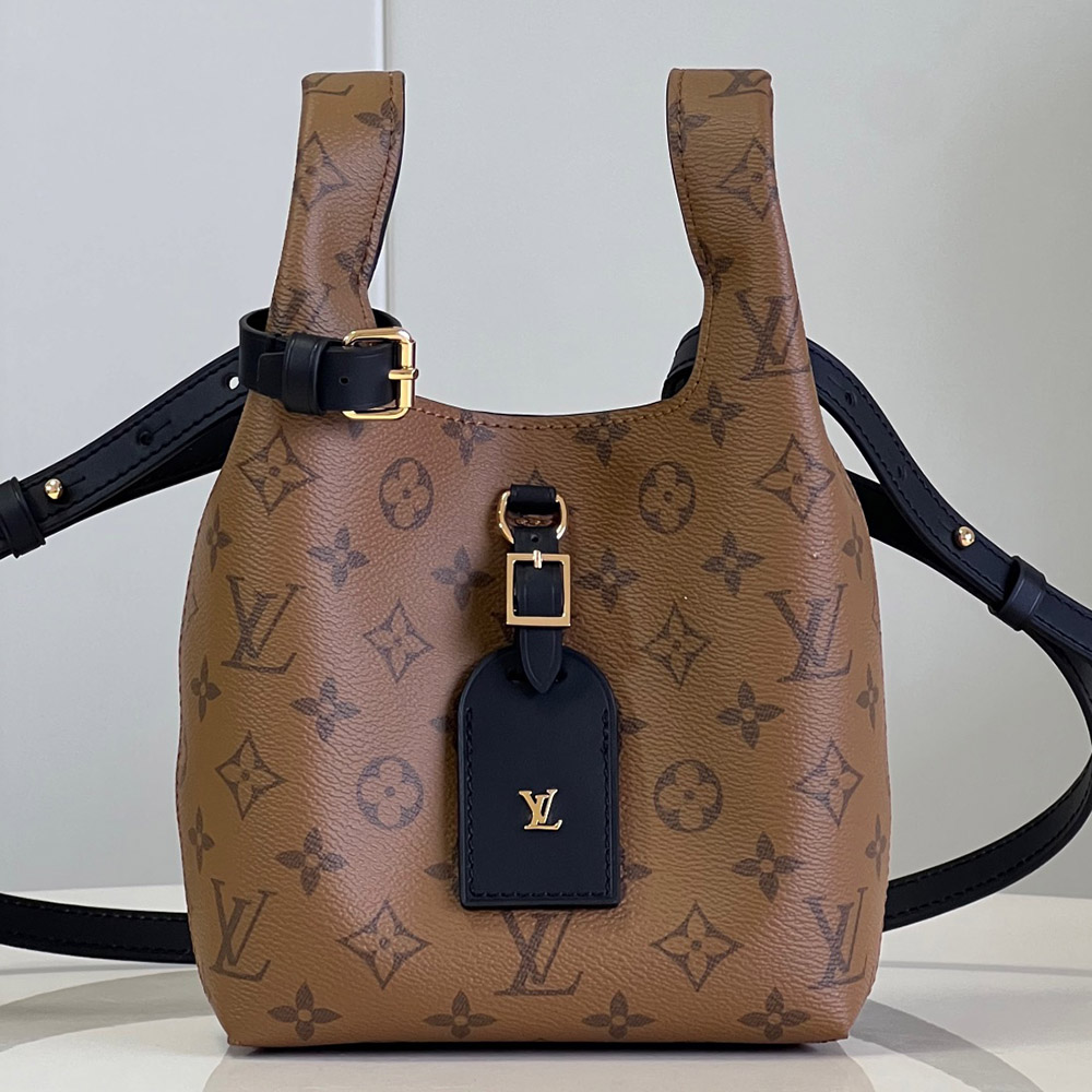 Louis Vuitton Atlantis BB Handbag LV Monogram Reverse Canvas M46816