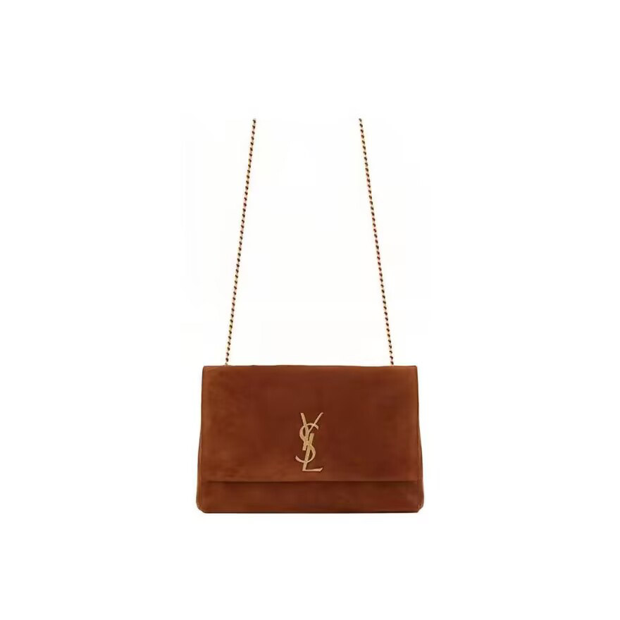 YSL Kate Reversible Suede/Leather Chain Bag 553804