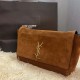 YSL Kate Reversible Suede/Leather Chain Bag 553804