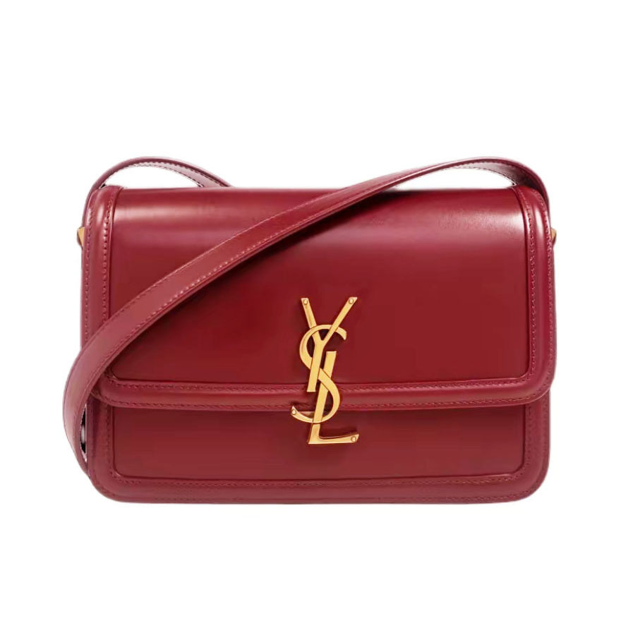 Saint Laurent Solferino Medium Satchel In Box Shoulder Bag 634305