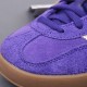 Adidas Originals Gazelle Indoor Sneaker Clover Casual Anti Slip Low Shoes Purple IF1806CF