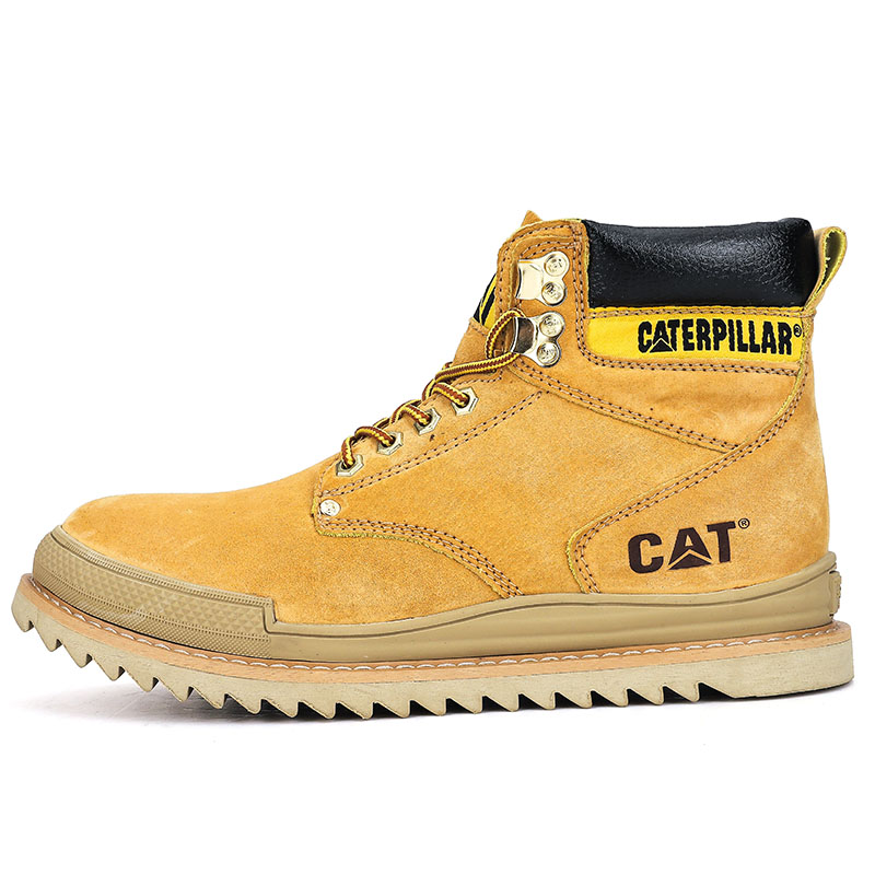 CAT High Top Martin Boots Caterpillar Cowboy Footwear Outdoor Work Motocycle Tactical Shoe