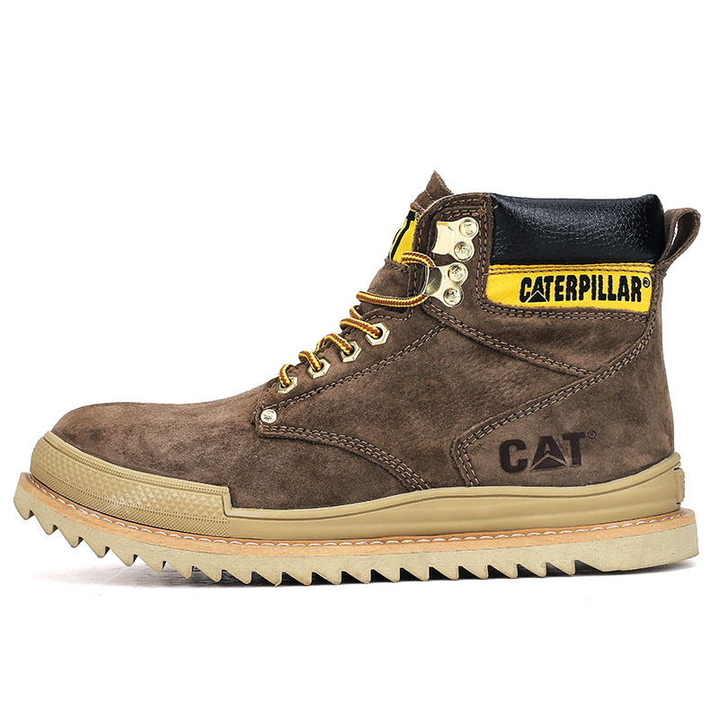 CAT High Top Martin Boots Caterpillar Cowboy Footwear Outdoor Work Motocycle Tactical Shoe