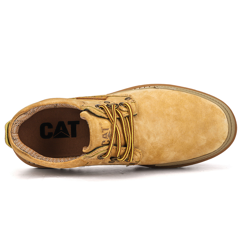 CAT Casual Outdoor Boot Caterpillar Low-cut Soft Leather Work Wear Durable Shoes Non Slip Sneaker