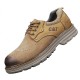 CAT Brogue Leather Shoes Caterpillar Men Daily Casual Comfort Outdoor Street Retro Boots 