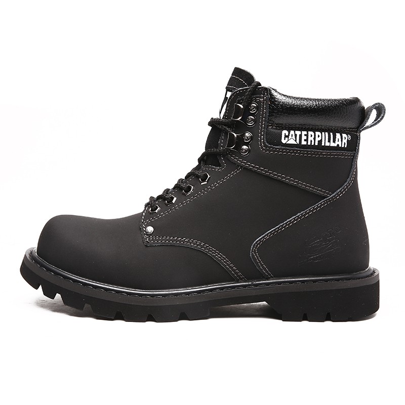 CAT Couples Trekking Boots Caterpillar Motorcycle Shoes Steel toe Men Women Ankle Booties