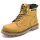 CAT Couples Trekking Boots Caterpillar Motorcycle Shoes Steel toe Men Women Ankle Booties