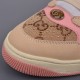 GUCCI Distressed Screener Sneaker Women Classic Prototype Retro Versatile Shoes Academic Style