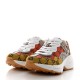 GUCCI Monogram Multicolor Demetra Womens Rhyton Sneakers 