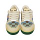 Gucci Distressed Low Sneakers Women and Men Canvas & Leather Dirty Shoe 