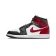 Air Jordan 1 Mid WMNS Black Toe Sneaker BQ6472