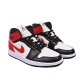 Air Jordan 1 Mid WMNS Black Toe Sneaker BQ6472