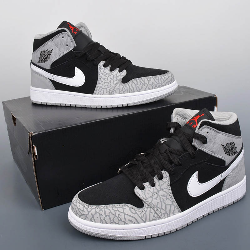 Air Jordan 1 Mid SE Elephant Toe Sneaker DM1200