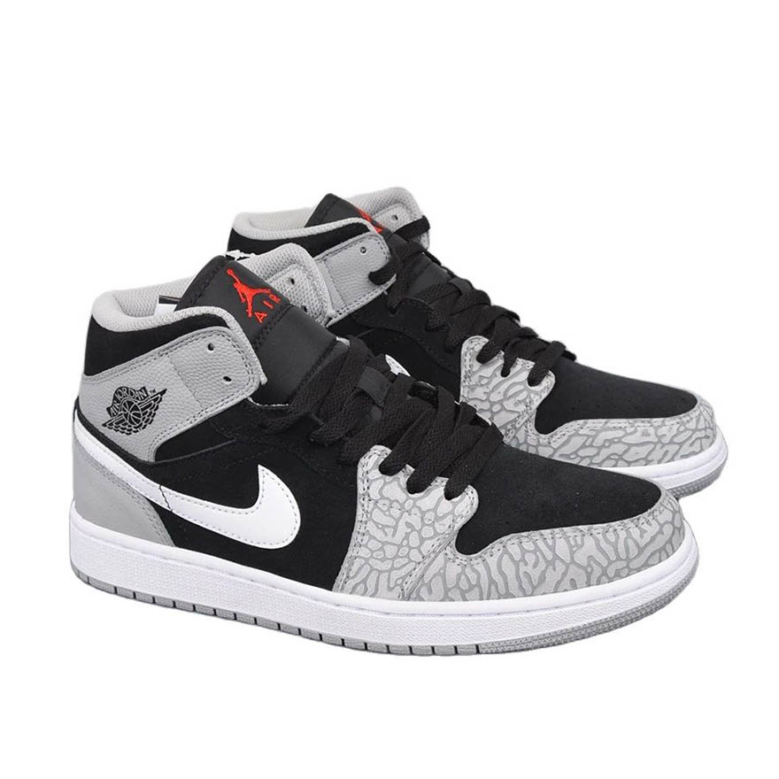 Air Jordan 1 Mid SE Elephant Toe Sneaker DM1200